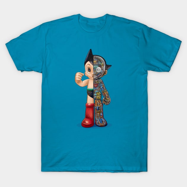 The Mighty Atom Cutaway T-Shirt by ChetArt